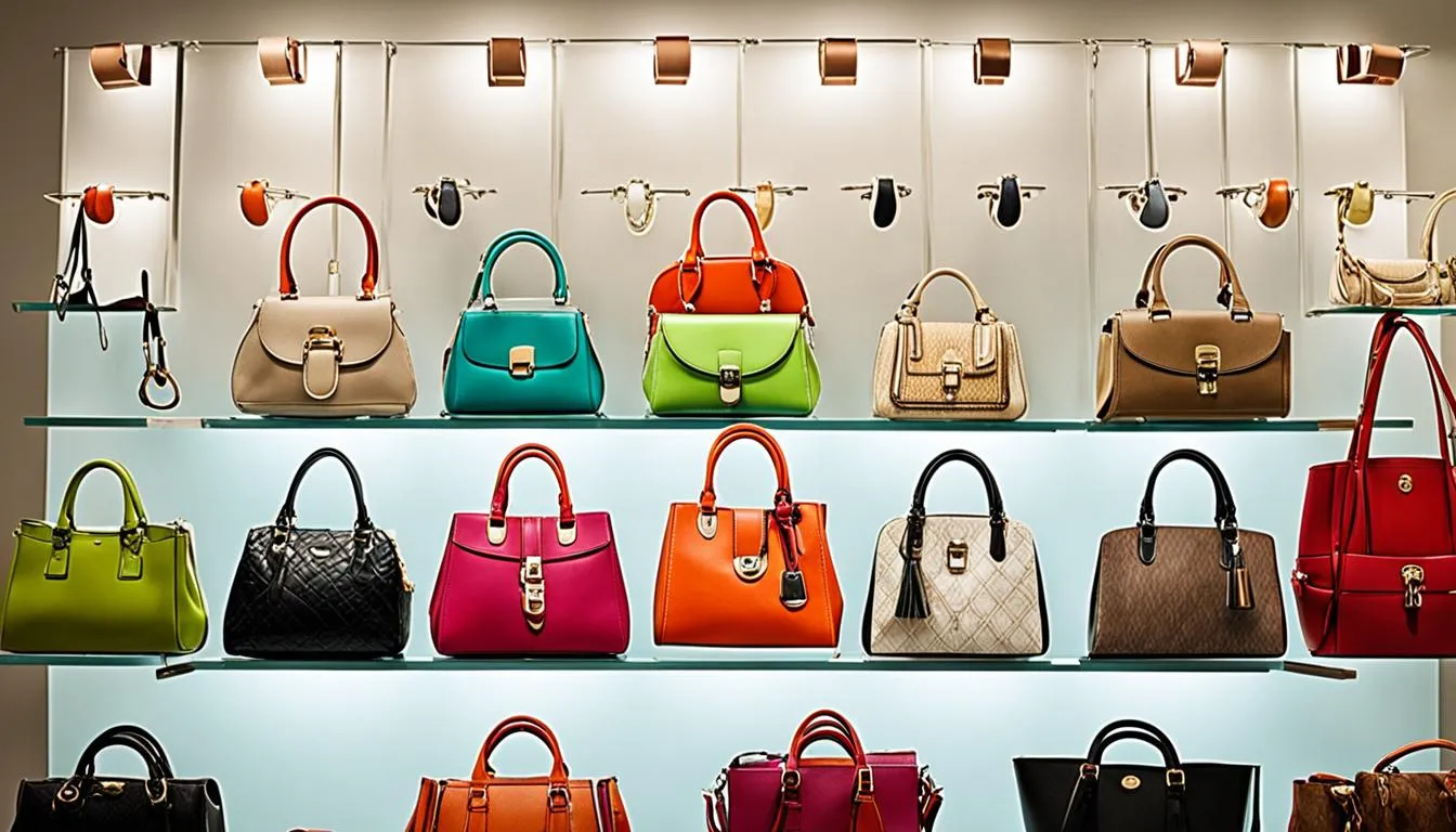 handbag display